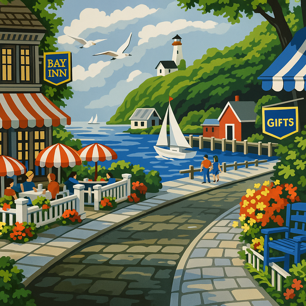 نقاشی با اعداد طرح ساحل 50*40