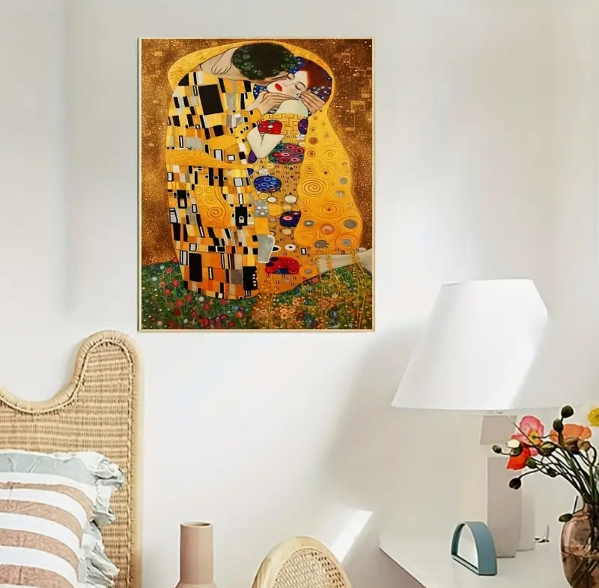 نقاشی با اعداد طرح بوسه سایز 50*40