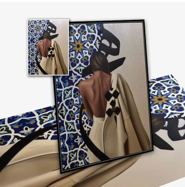 نقاشی الماسی طرح هیچ سایز 40*30