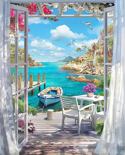 نقاشی با اعداد طرح ایوون سایز ۵۰*۴۰