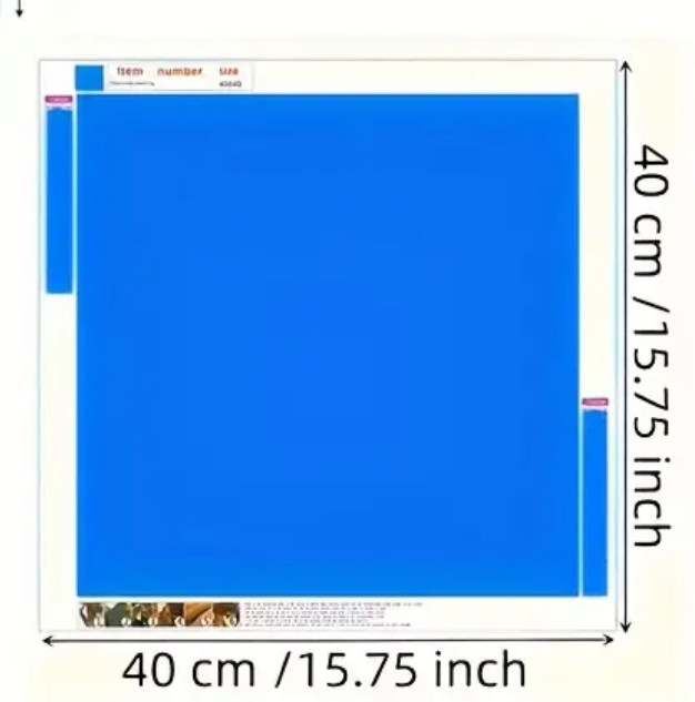 نقاشی الماسی طرح چشم لندن 40*40
