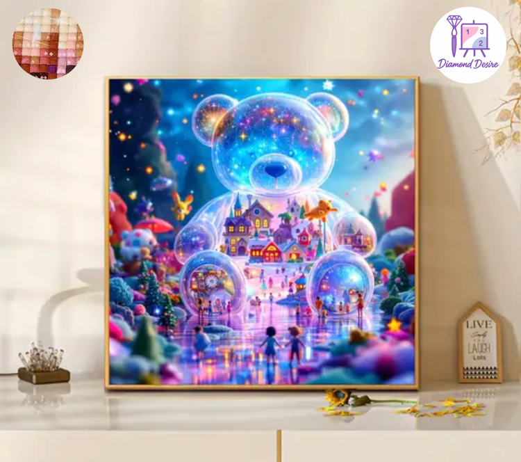 نقاشی الماسی طرح دیزنی سایز 50*50