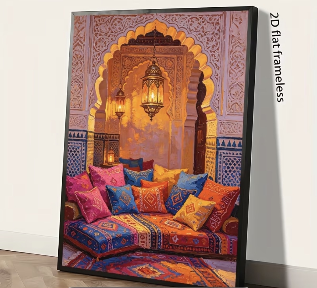 نقاشی با اعداد طرح مراکشی سایز 50*40