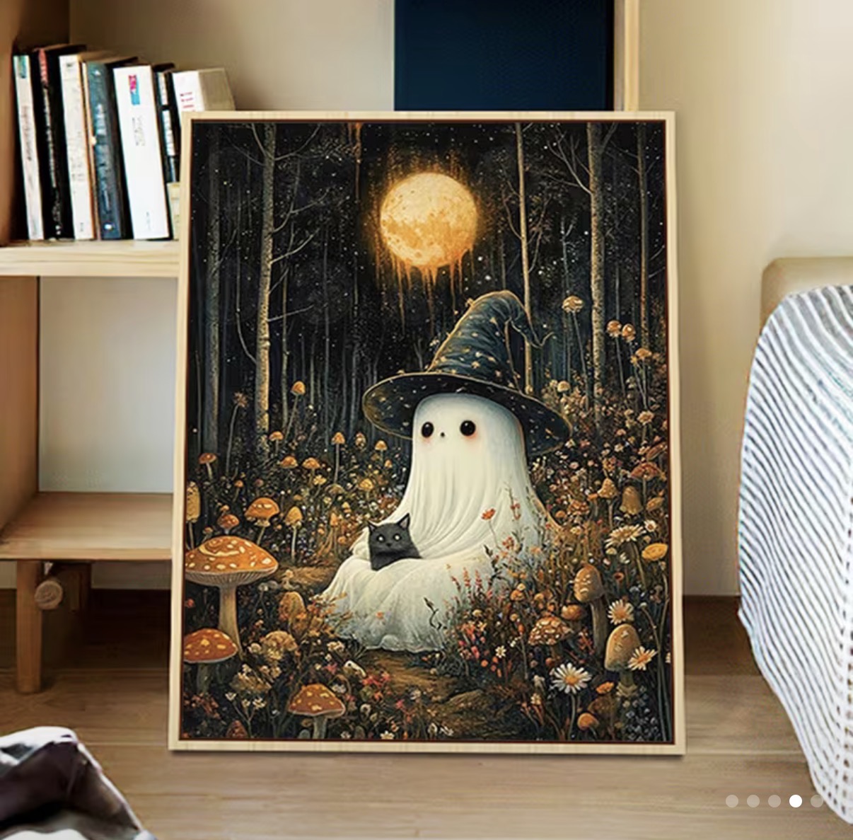 نقاشی با اعداد طرح روحی سایز 50*40